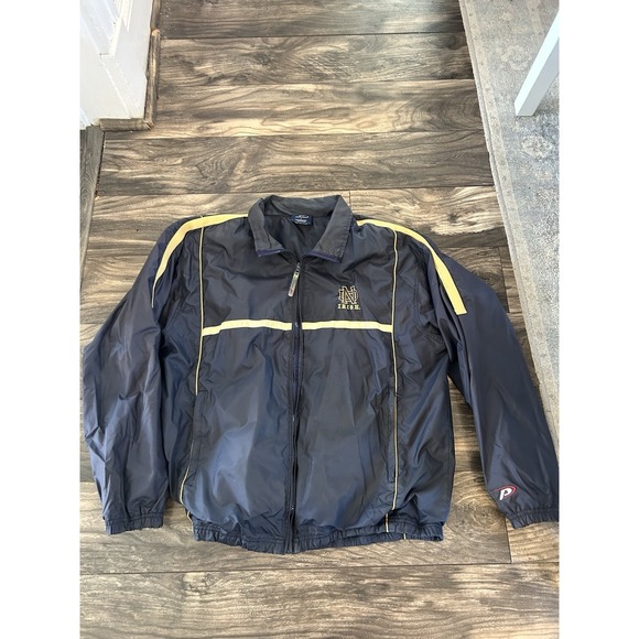 Pro Player Other - Notre Dame Pullover Windbreaker Jacket Pro Player Large Fighting Irish VTG 613‎